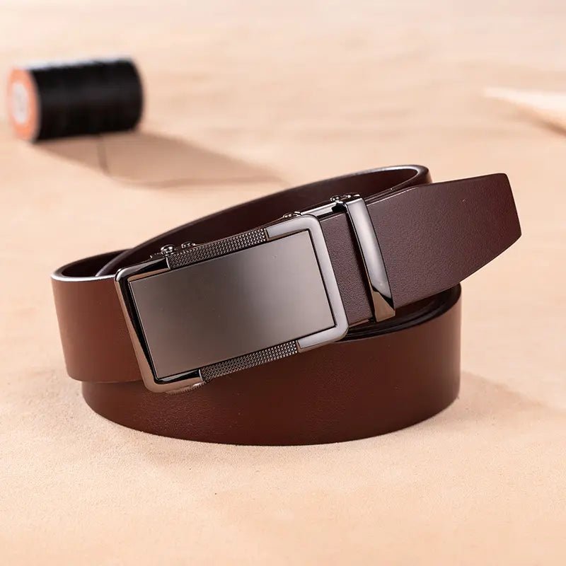 Genoa Man's Belt - Svart/Brun - DAPPER