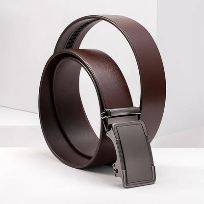 Genoa Man's Belt - Svart/Brun - DAPPER